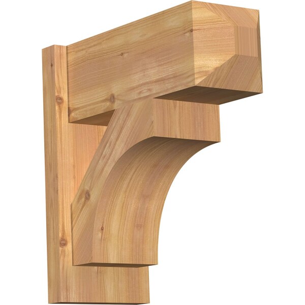 Ekena Millwork Westlake Smooth Craftsman Outlooker, Western Red Cedar, 7 1/2"W x 18"D x 18"H OUT08X18X18WTL04SWR - main